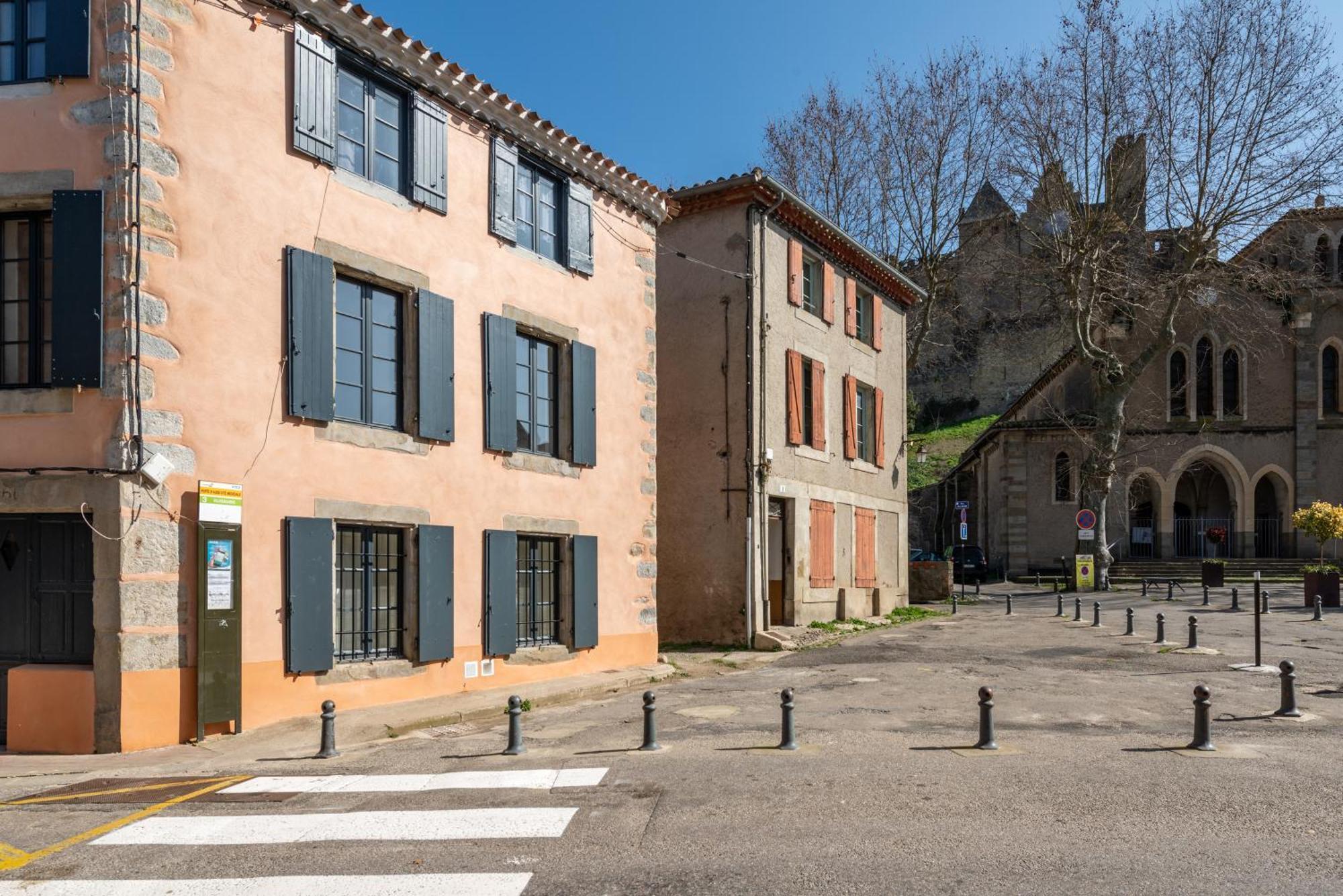 L'Or Blanc-Clim-Netflix-Vue Cité Médiévale Carcassonne Extérieur photo