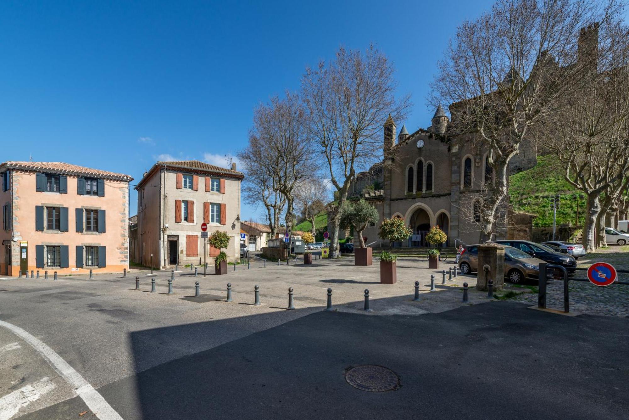 L'Or Blanc-Clim-Netflix-Vue Cité Médiévale Carcassonne Extérieur photo